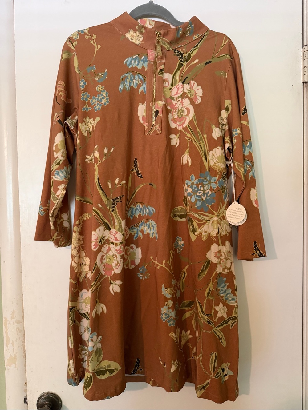 Spartina 449 Nora Half-Zip Dress St. Augustine Botanics